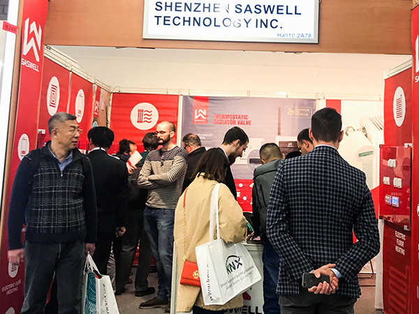 SASWELL at the Frankfurt ISH show in Germany